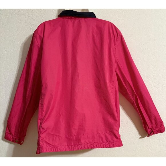 Ralph Lauren Active Windbreaker Jacket XL Pink Lightweight Nylon Coat - Picture 2 of 11